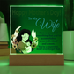 To My Wife, Happy Mother's Day! I Am Proud Of Everything That You've Accomplished As An Individual And A Mom - Acrylic Square Plaque - Gift for Mom