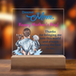 Dearest Mom, Happy Mother's Day! Thanks For Bringing Me Into This World - Acrylic Square Plaque - Gift for Mom