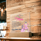 To My Mom, Thank You For Always Being The Shining Example - Happy Mother's Day - Acrylic Square Plaque - Gift for Mom