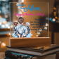 Dearest Mom, Happy Mother's Day! Thanks For Bringing Me Into This World - Acrylic Square Plaque - Gift for Mom
