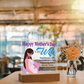 To My Wife, Happy Mother's Day! Your Journey Into Motherhood Is Just Beginning - Acrylic Square Plaque - Gift for Mom