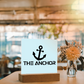 The Anchor - Printed Square Acrylic Plaque - Gift for Her - Gift for Him