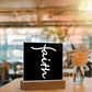 Faith (White) - Acrylic Square Plaque - Gift for Her - Gift for Him