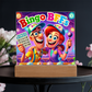 Bingo BFFS 1 - Acrylic Square Plaque - Gift for Her - Gift for Him