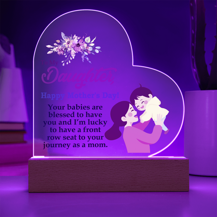 To My Daughter, Happy Mother&