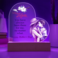 To My Mom, You Have Always Been There For Me - Happy Mother's Day! - Acrylic Heart & Sweetest Devotion Flower Bouquet - Gift for Mom