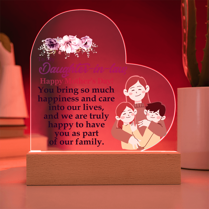 To My Daughter-In-Law, Happy Mother&