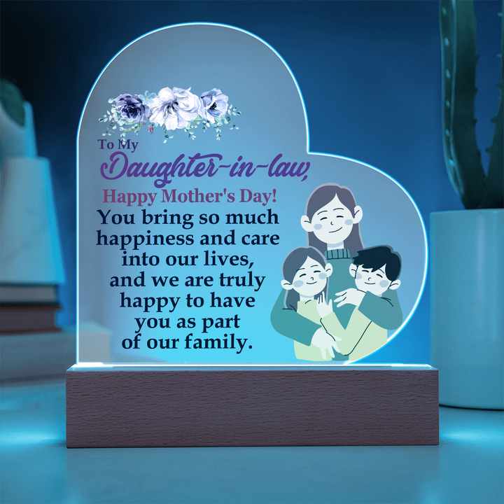 To My Daughter-In-Law, Happy Mother&