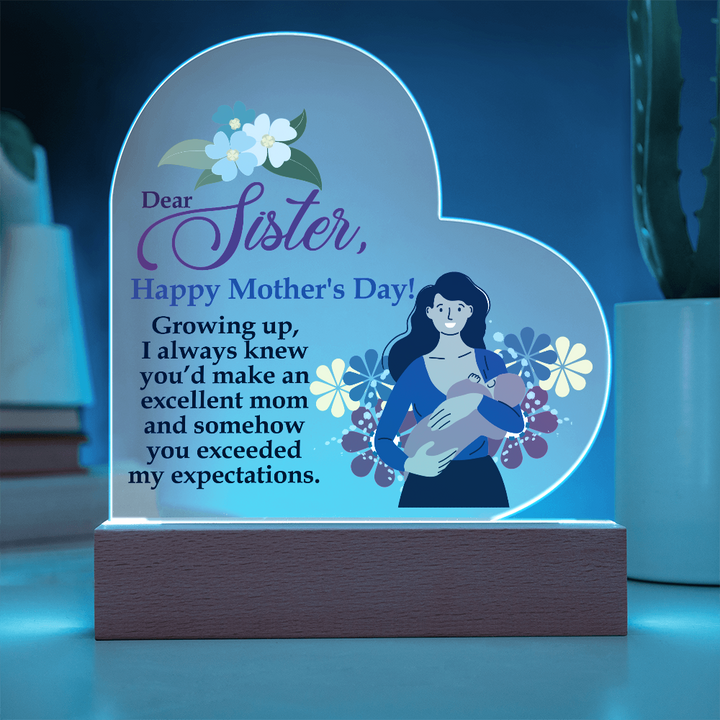Dear Sister, Happy Mother&