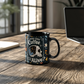 Does This Coffee Make Me Look Alive? - Black Ceramic Mug - Gift for Her - Gift for Him