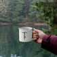 Faith (Black) - 12oz Enamel Camping Mug - Gift for Her - Gift for Him