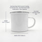 Bingo BFFS - 12oz Enamel Camping Mug - Gift for Her - Gift for Him