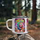 Dab Or Die - 12oz Enamel Camping Mug - Gift for Her - Gift for Him