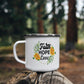 Faith Hope Love - 12oz Enamel Camping Mug - Gift for Her
