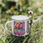 Bingo BFFS - 12oz Enamel Camping Mug - Gift for Her - Gift for Him