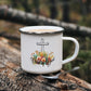 Child Of God - 12oz Enamel Camping Mug - Gift for Her