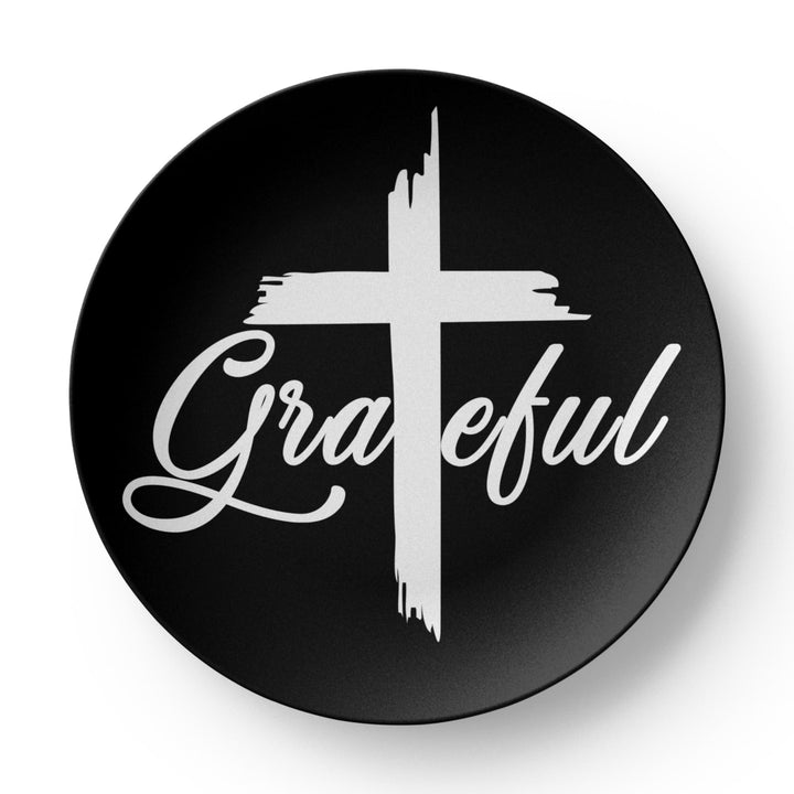 Grateful 10” Plate – Gift for Her - Gift for Him