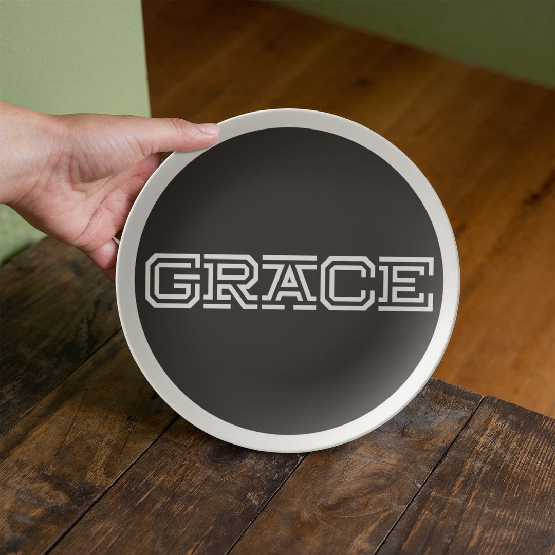 GRACE 10” Plate – Gift for Her - Gift for Him