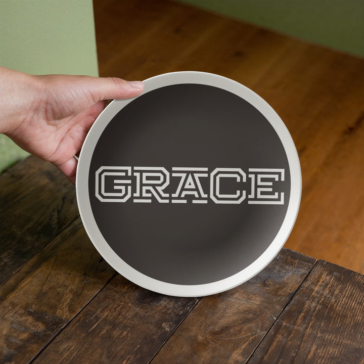 GRACE 10” Plate – Gift for Her - Gift for Him