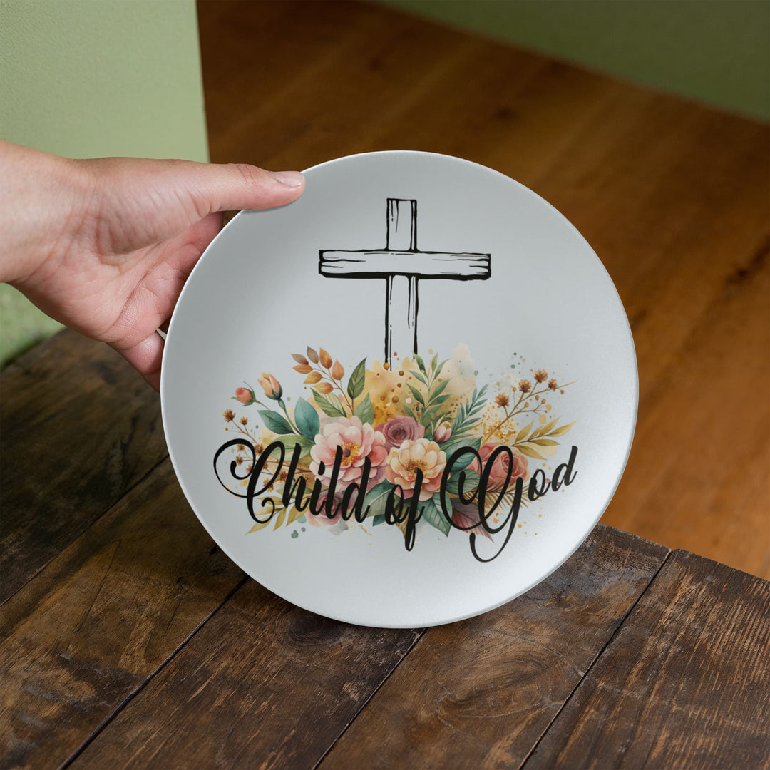 Child Of God 10” Plate – Gift for Her