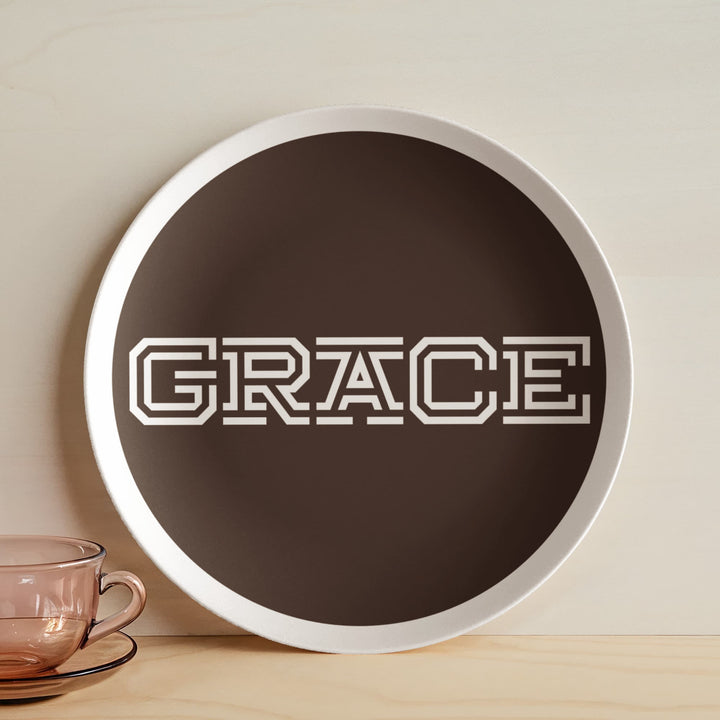 GRACE 10” Plate – Gift for Her - Gift for Him