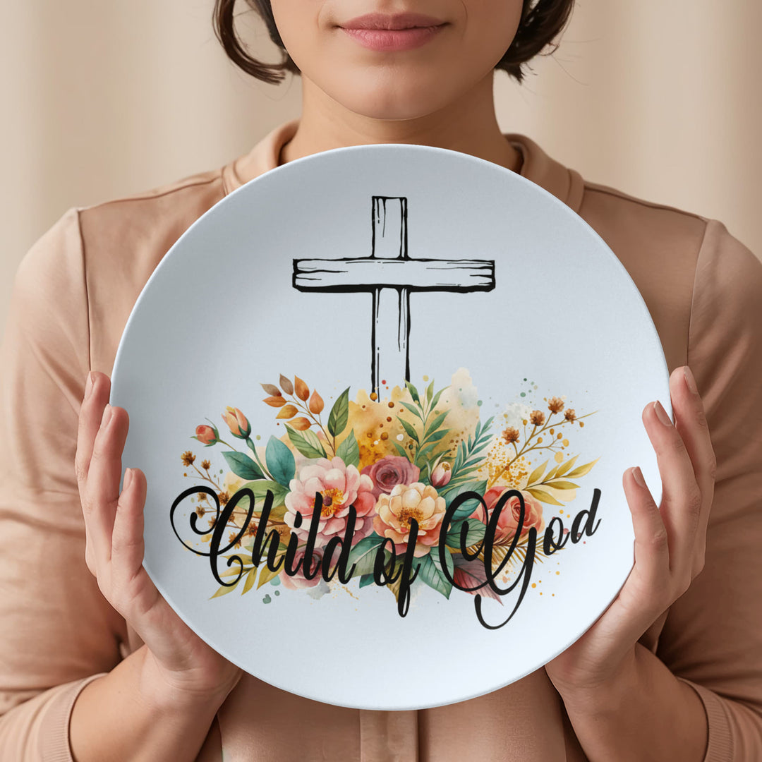 Child Of God 10” Plate – Gift for Her