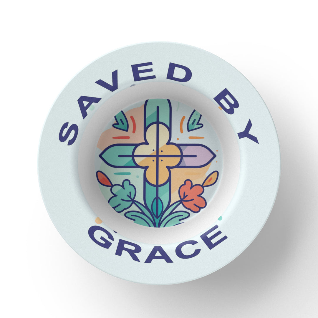 Saved By Grace 8.5” Bowl – Gift for Her