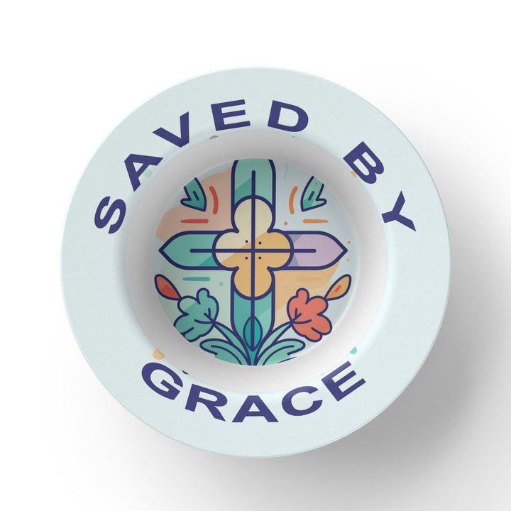 Saved By Grace 8.5” Bowl – Gift for Her