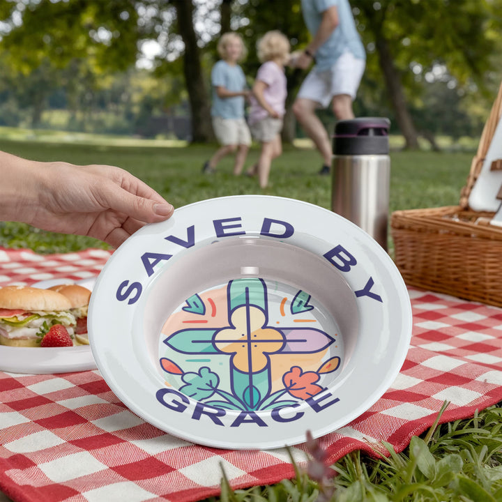 Saved By Grace 8.5” Bowl – Gift for Her
