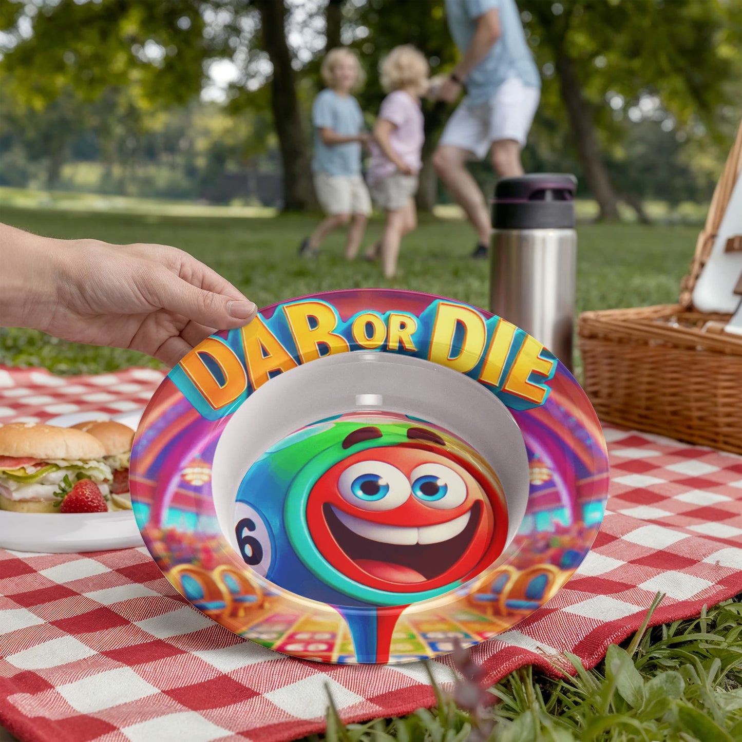 Dab Or Die 01 - 8.5” Bowl - Gift for Her - Gift for Him
