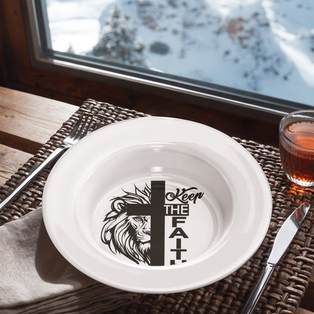 Keep The Faith 8.5” Bowl – Gift for Her - Gift for Him