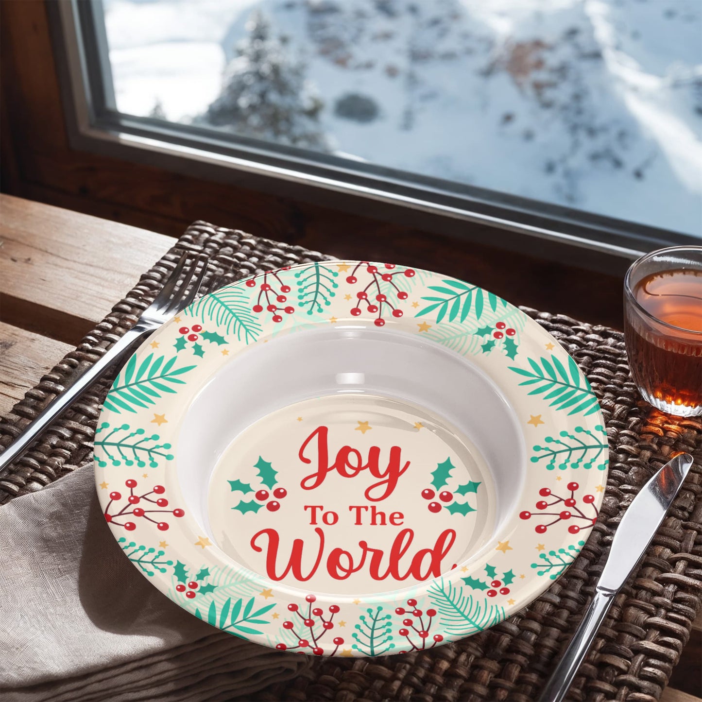 Joy To The World - 8.5” Bowl - Gift for Her - Gift for Him