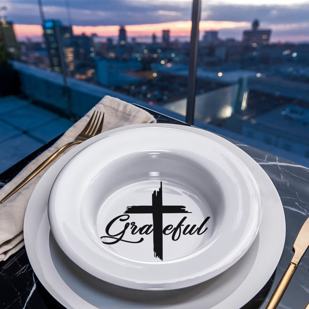 Grateful 8.5” Bowl – Gift for Her - Gift for Him