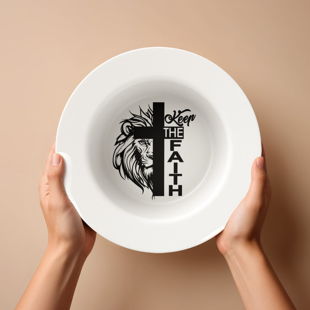 Keep The Faith 8.5” Bowl – Gift for Her - Gift for Him