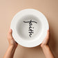 Faith (Black) - 8.5” Bowl - Gift for Her - Gift for Him