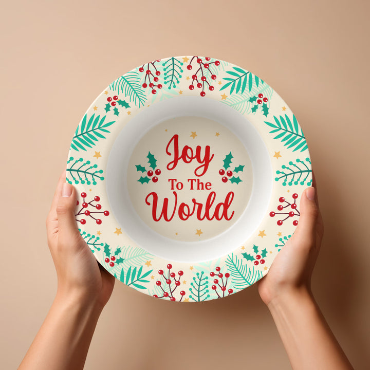 Joy To The World 8.5” Bowl – Gift for Her - Gift for Him