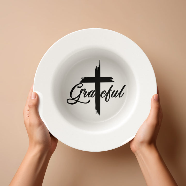Grateful 8.5” Bowl – Gift for Her - Gift for Him