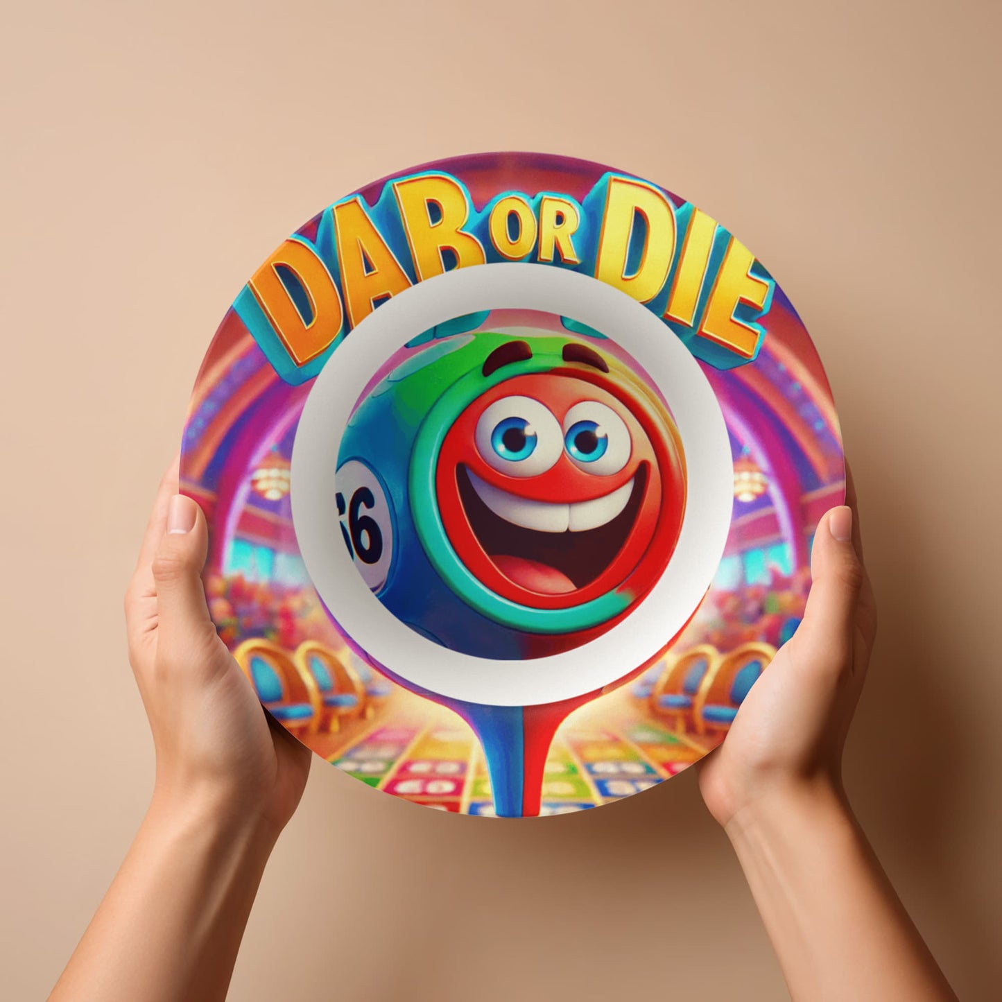Dab Or Die 01 - 8.5” Bowl - Gift for Her - Gift for Him