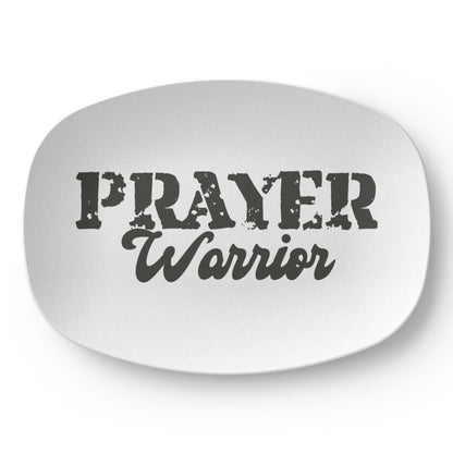 Prayer Warrior - 10” x 14” Platter - Gift for Her - Gift for Him