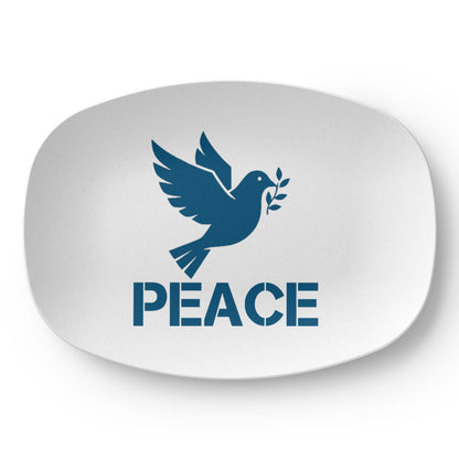 PEACE - 10” x 14” Platter - Gift for Her - Gift for Him