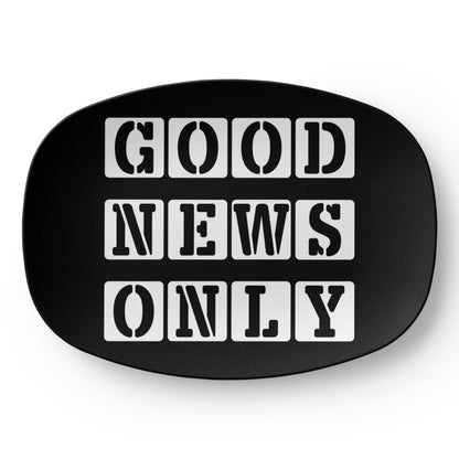 Good News Only - 10” x 14” Platter - Gift for Her - Gift for Him