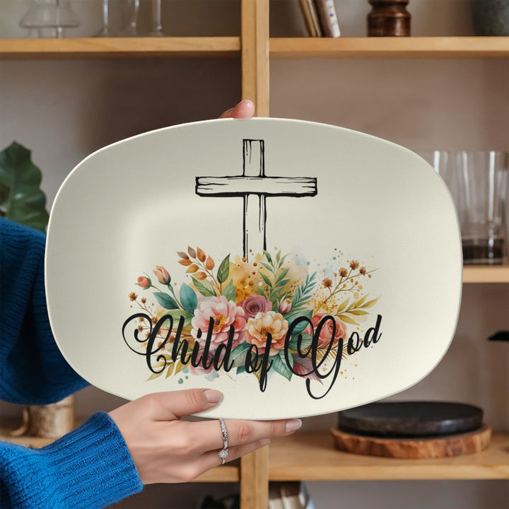 Child Of God 10” x 14” Platter – Gift for Her