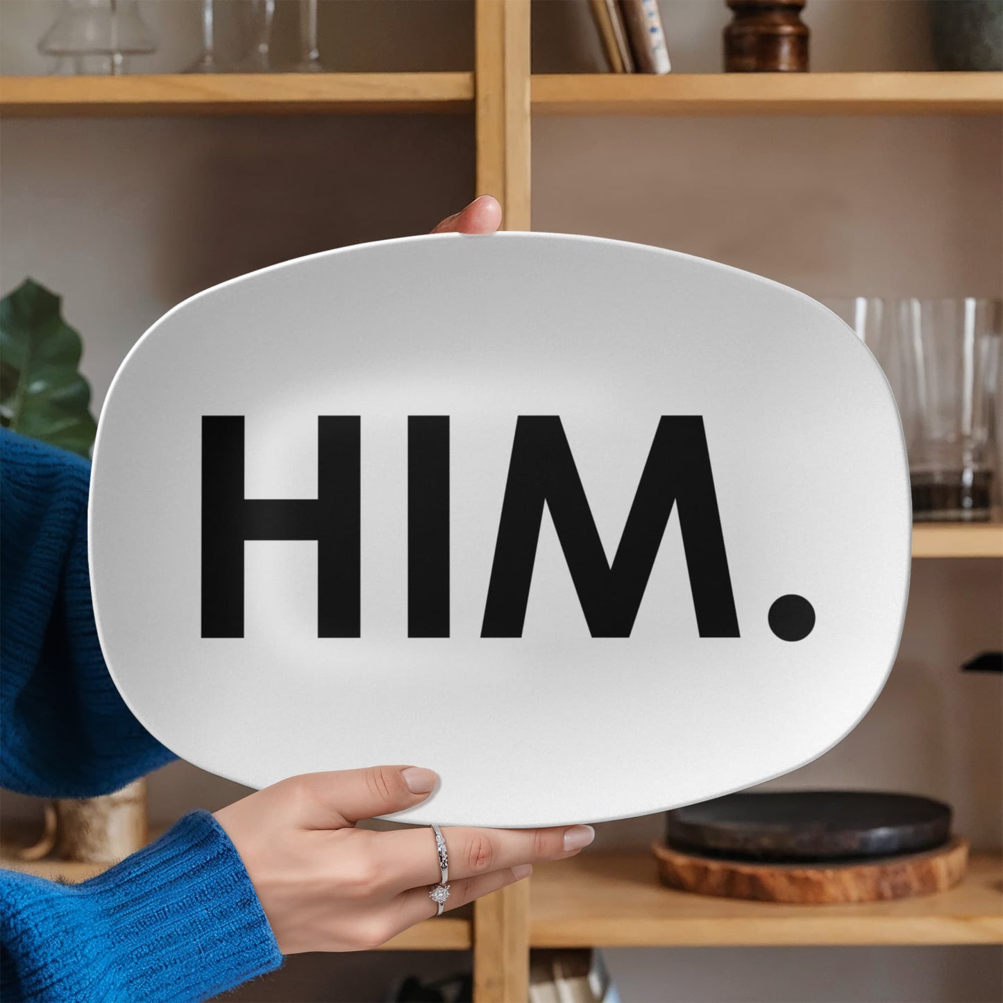 Him. - 10” x 14” Platter - Gift for Her - Gift for Him