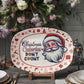 Christmas Calories Don't Count - 10” x 14” Platter - Gift for Her - Gift for Him