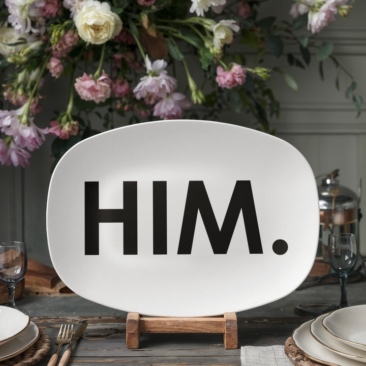 Him. 10” x 14” Platter – Gift for Her - Gift for Him