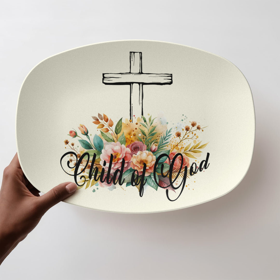Child Of God 10” x 14” Platter – Gift for Her