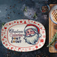 Christmas Calories Don't Count - 10” x 14” Platter - Gift for Her - Gift for Him