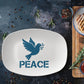 PEACE - 10” x 14” Platter - Gift for Her - Gift for Him