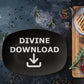 Divine Download - 10” x 14” Platter - Gift for Her - Gift for Him