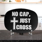 No Cap, Just Cross - 10” x 14” Platter - Gift for Her - Gift for Him